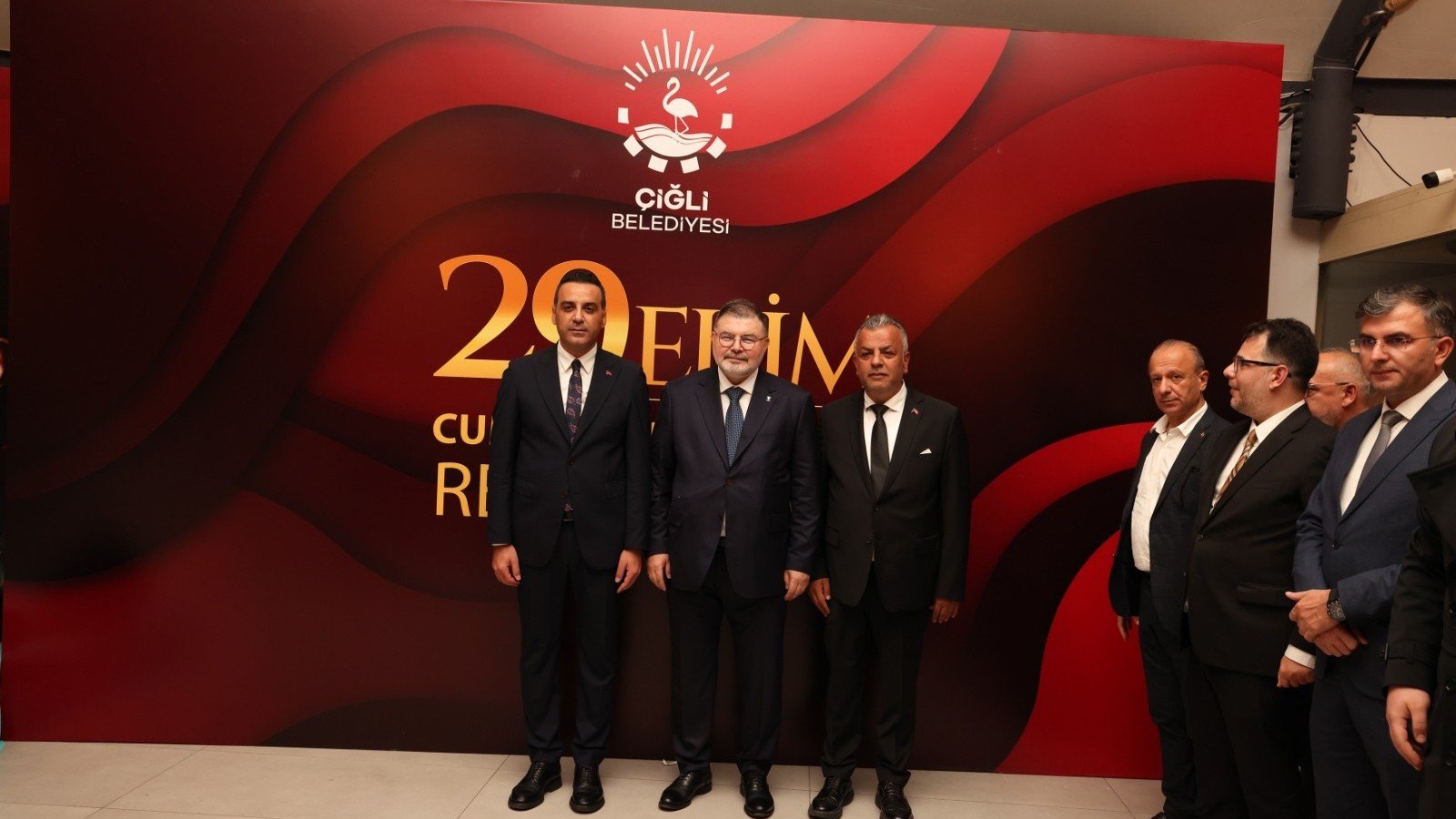Çiğli’de Başkan Yıldız’ın ev sahipliğinde Cumhuriyet Bayramı resepsiyonu