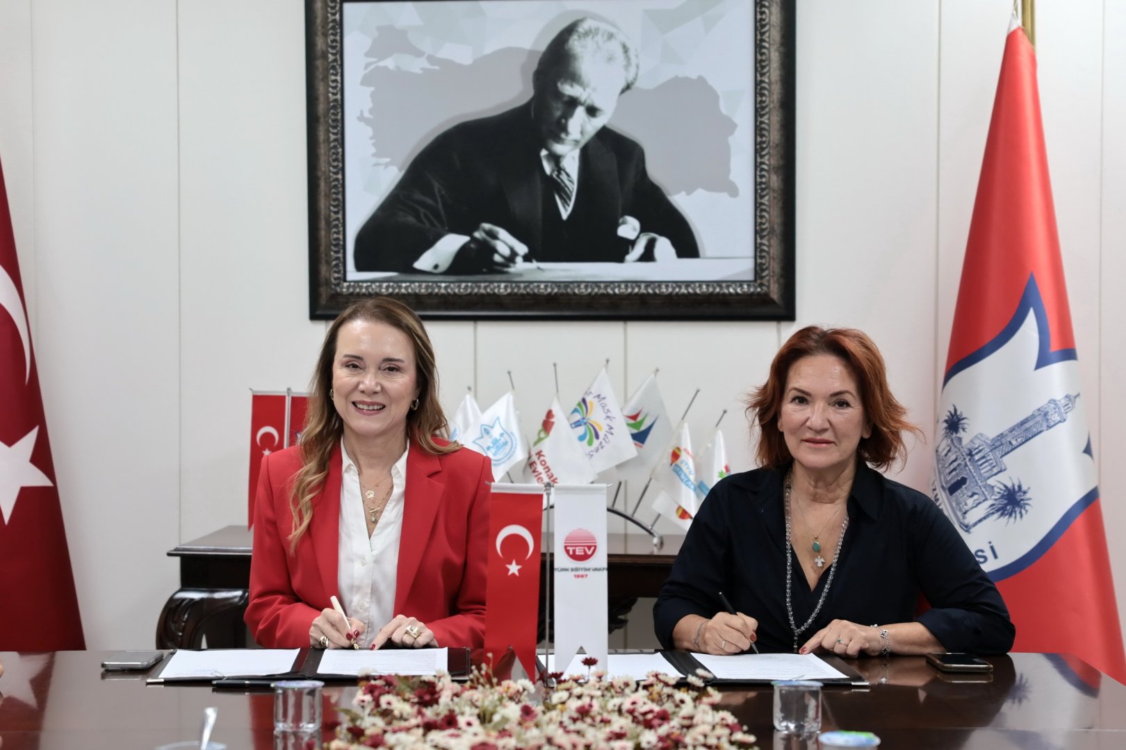 Konak Belediyesi ve TEV’den eğitime destek