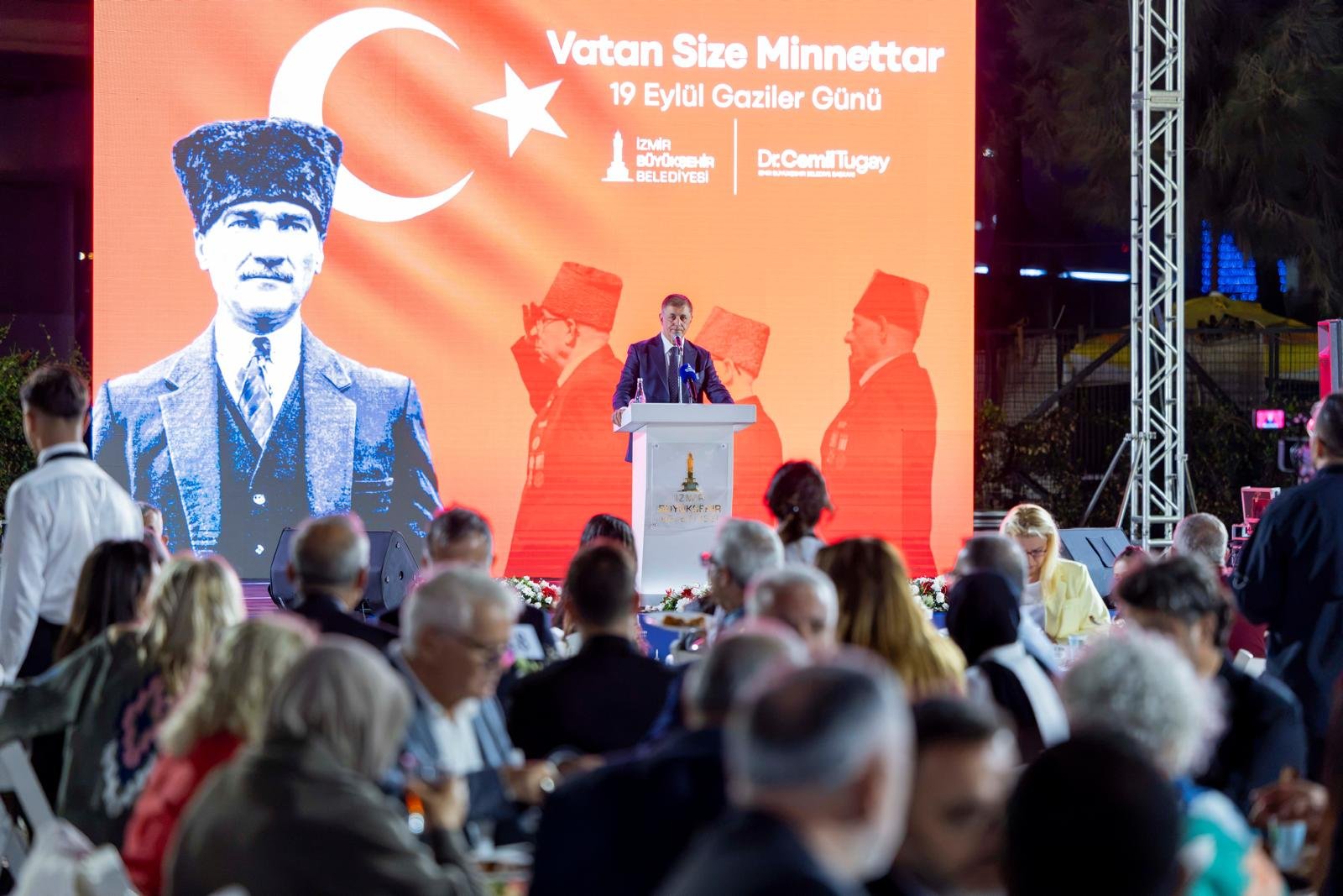 Başkan Tugay’dan şehit ve gaziler için vefa mesajı