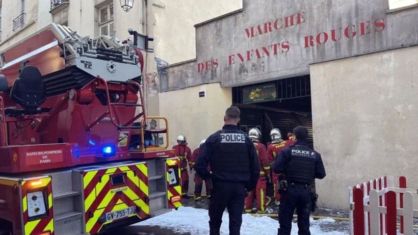 Fransa Yasta: Gastronomi Kültürünün Kalbi 'Marché des Enfants Rouges' Yangında Yok Oldu
