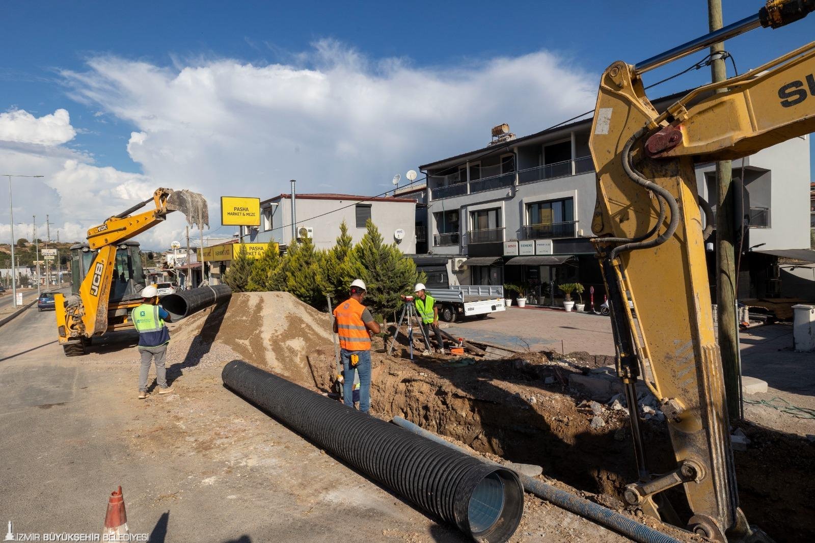 Urla’da taşkınlara karşı dev hamle