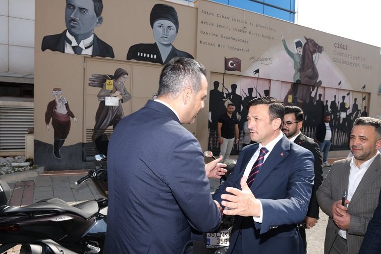 Hamza Dağ’dan Başkan Yıldız’a Hayırlı Olsun Ziyareti